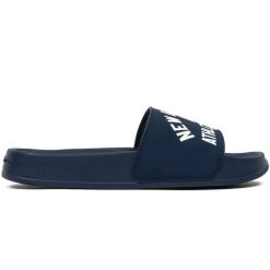 Klapki New Balance SMF200K3 niebieskie. Niebieskie klapki męskie bez wzorów, bez zapięcia. Za 233.86 zł.