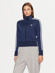 Adidas Bluza adicolor Classics Firebird JC8263 Granatowy Regular Fit. Niebieskie bluzy damskie Adidas, l, bez wzorów, z syntetyku, bez ramiączek, bez kaptura. Za 279.99 zł.