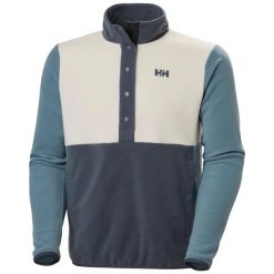 Bluza Helly Hansen Daybreaker Snap. Niebieskie bluzy męskie Helly Hansen, m, bez wzorów, bez ramiączek, bez kaptura. Za 349.60 zł.