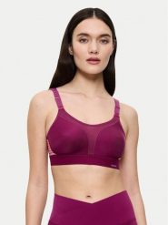 Triumph Biustonosz sportowy Triaction Extreme Lite 10163839 Bordowy. Czerwone bielizna sportowa damska Triumph, bez wzorów, z syntetyku. Za 168.00 zł.