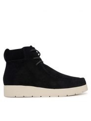 Calvin Klein Trzewiki HM0HM02259 Czarny. Czarne botki męskie Calvin Klein, bez wzorów, ze skóry, bez obcasa, bez zapięcia. Za 699.99 zł.