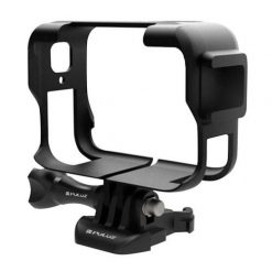 Obudowa plastikowa PULUZ Insta360 Ace Pro (czarna). Czarne zegarki sportowe Puluz, bez wzorów, plastikowe. Za 18.00 zł.