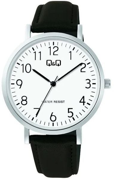 Zegarek Q&Q C34A-007P męski klasyczny biała tarcza cyfry . Białe zegarki męskie Q&Q, bez wzorów. Za 109.00 zł.