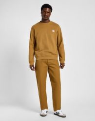 MESKIE SPODNIE MATERIALOWE LEE RELAXED WORKWEAR CHINO GLAZED GINGER 112355784. Eleganckie spodnie męskie Lee, bez wzorów, z materiału. Za 219.99 zł.