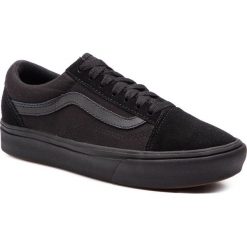 Tenisówki VANS - Comfycush Old Sko VN0A3WMAVND1 (Classic) Black/Black. Czarne trampki i tenisówki damskie Vans, bez wzorów, z gumy, bez zapięcia. W wyprzedaży za 269.00 zł.