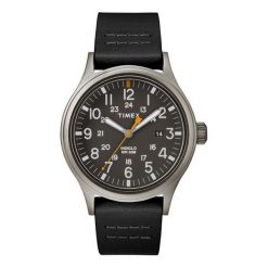 Timex zegarek męski TW2R46500. Analogowe zegarki męskie Timex, bez wzorów, z mosiądzu. W wyprzedaży za 175.00 zł.