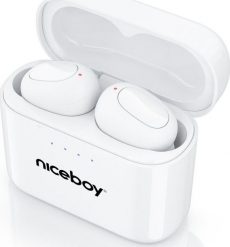 Słuchawki Niceboy Hive Podsie 3 białe. Białe słuchawki bezprzewodowe Niceboy. Za 149.90 zł.