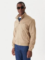 Lacoste Kurtka bomber BH7186 Beżowy Regular Fit. Brązowe kurtki męskie Lacoste, m, bez wzorów, z bawełny, bez kaptura. Za 1,099.00 zł.