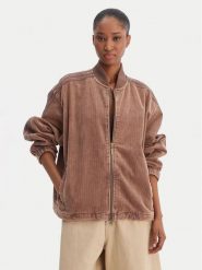 Adidas Bluza Corduroy Sst KD8781 Brązowy Oversize. Brązowe bluzy damskie Adidas, l, bez wzorów, z bawełny, bez ramiączek, bez kaptura. Za 599.99 zł.