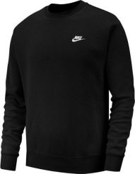 Nike Bluza męska Nsw Club Crew czarna r. L (BV2662-010). Czarne bluzy męskie Nike, l, bez wzorów, bez ramiączek, bez kaptura. Za 303.29 zł.