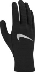 Nike Rękawiczki damskie do biegania Nike Therma-Fit czarne N1002979082 XS. Czarne rękawiczki damskie Nike, bez wzorów. Za 248.67 zł.