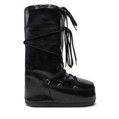 Śniegowce Moon Boot. Czarne śniegowce damskie Moon Boot, bez zapięcia. Za 969.99 zł.