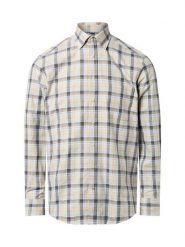 Nils Sundström koszula casual Mężczyźni Regular Fit Bawełna niebieski, XL. Niebieskie koszule męskie Nils Sundström, m, bez wzorów, z bawełny, casualowe, bez kołnierzyka, bez ramiączek. Za 159.95 zł.