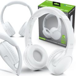 Słuchawki Muse Słuchawki Stereo M-272 BTW Bezprzewodowe/z przewodem Nauszne Biały Noise canceling. Białe słuchawki bezprzewodowe Muse. Za 76.00 zł.