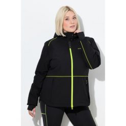 Damskie Kurtka funkcyjna HYPRAR wodoodporna dwukierunkowy zamek błyskawiczny. Czarne kurtki sportowe damskie Ulla Popken, plus size, bez wzorów, z materiału, bez ramiączek, bez kaptura, trekkingowe. Za 699.99 zł.