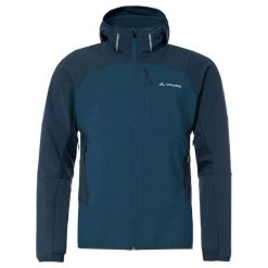 Kurtka VAUDE Larice. Niebieskie kurtki sportowe męskie Vaude, m, bez wzorów, bez kaptura, narciarskie. Za 782.45 zł.