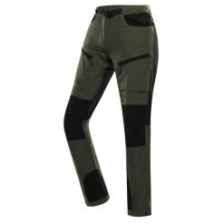 Spodnie damskie trekkingowe Alpine Pro Akana 2. Zielone spodnie sportowe damskie Alpine Pro, bez wzorów, sportowe, trekkingowe. W wyprzedaży za 249.00 zł.
