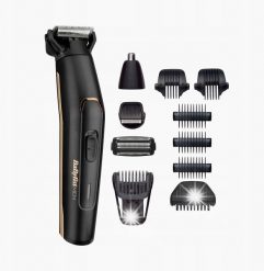Trymer BaByliss Trymer wielofunkcyjny Babyliss MT860E Czarno-Złoty. Golarki i trymery BABYLISS. Za 569.80 zł.