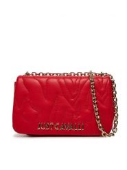 Just Cavalli Torebka 78RA4BE4 ZSB23 Czerwony. Czerwone torebki do ręki damskie Just Cavalli, bez wzorów, ze skóry, bez dodatków. Za 439.99 zł.