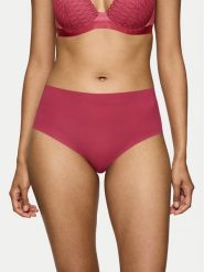 Triumph Figi klasyczne z wysokim stanem Pretty 10222227 Czerwony. Czerwone majtki damskie Triumph, z syntetyku. Za 35.00 zł.