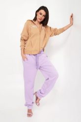 Spodnie dresowe TWINSET. Spodnie dresowe damskie Twinset Milano, bez wzorów, z dresówki. W wyprzedaży za 275.07 zł.