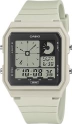 Zegarek Casio Zegarek męski Casio LF-20W-8AEF biały. Białe zegarki męskie Casio, bez wzorów. Za 209.08 zł.