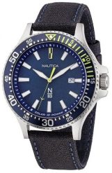 Zegarek Nautica Męski niebieska tarcza 43 mm (NAPCBF202). Niebieskie zegarki męskie Nautica, bez wzorów. Za 493.99 zł.