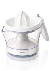 Philips Viva Collection Wyciskarka do cytrusów — 25W/0,6l/reg. il. miąższu/aut. zm. kier. Wyciskarki Philips. Za 157.99 zł.
