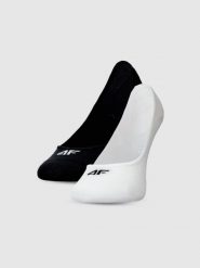 4F Skarpetki casual niewidoczne (2-pack) damskie - multikolor 35-38. Skarpetki damskie 4F, bez wzorów, z bawełny. Za 39.99 zł.