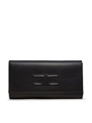 Elisabetta Franchi Torebka BS-76N-47E2-V450 Czarny. Czarne torebki do ręki damskie Elisabetta Franchi, bez wzorów, ze skóry, bez dodatków. Za 1,389.00 zł.