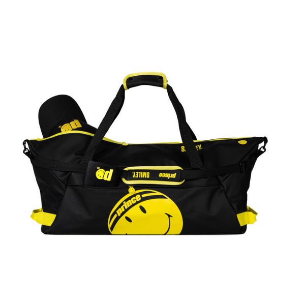 Torba Duffle Prince x Smiley. Czarne torby na ramię męskie PRINCE, na ramię, duże. Za 350.05 zł.