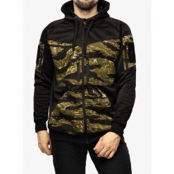 Bluza z kapturem męska Helikon-Tex Rouge Hoodie Full Zip. Czarne bluzy męskie HELIKON-TEX, m, bez wzorów, z kapturem. Za 272.99 zł.