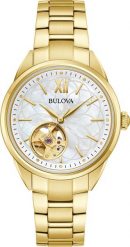 Zegarek Bulova Zegarek damski Bulova 97L172 złoty. Żółte zegarki damskie Bulova, złote. Za 2,095.00 zł.