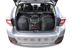 Torby Do Bagażnika Subaru Xv 2017-2023 4Szt Kjust. Czarne torby podróżne damskie KJUST, bez wzorów, z kauczuku. Za 1,228.00 zł.