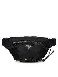 Guess Saszetka nerka HMTRHN P5289 Czarny. Czarne saszetki i nerki męskie Guess, z aplikacjami, ze skóry. Za 249.99 zł.