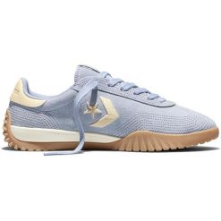 Buty sportowe Converse Run Star Trainer Suede. Niebieskie obuwie sportowe damskie Converse, bez wzorów, z zamszu, bez zapięcia. Za 590.00 zł.