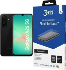 Smartfon Samsung Galaxy A26 5G 6/128GB Czarny (99936284) + FlexibleGlass. Czarne smartfony SAMSUNG. Za 954.00 zł.