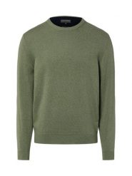 Finshley & Harding Sweter z zawartością kaszmiru Mężczyźni Bawełna zielony marmurkowy, M. Zielone swetry męskie Finshley & Harding, m, bez wzorów, z bawełny, bez kołnierzyka, bez ramiączek. Za 299.95 zł.