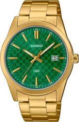 Zegarek Casio Zegarek marki Casio model MTP-VD03G-3A kolor Zółty. Akcesoria męski. Sezon: Cały rok NoSize. Żółte zegarki męskie Casio, bez wzorów. Za 229.00 zł.