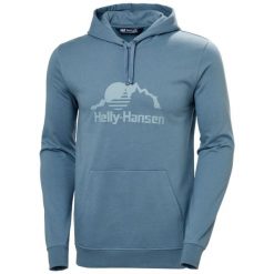 Bluza Helly Hansen Nord Graphic. Niebieskie bluzy męskie Helly Hansen, m, bez wzorów, z kapturem. Za 355.00 zł.