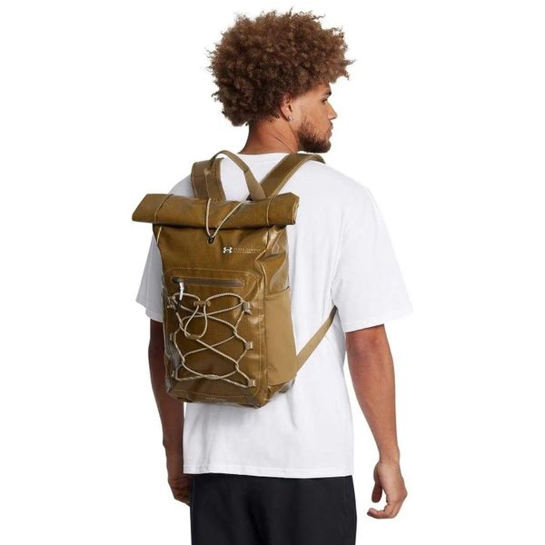 Plecak Under Armour Summit. Zielone plecaki męskie Under Armour, bez wzorów, z elastanu. Za 512.75 zł.