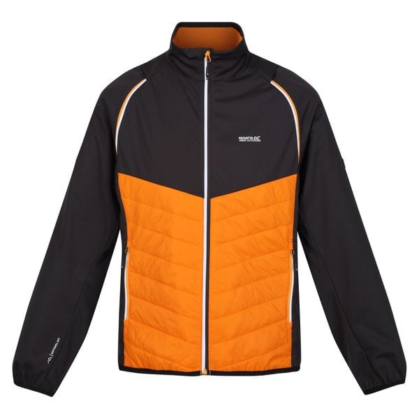 Kurtka Męska Steren Hybrid Soft Shell. Zielone kurtki męskie Regatta, m, bez wzorów, z materiału, bez kaptura, trekkingowe. Za 145.99 zł.