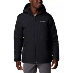 Kurtka zimowa męska Columbia Point Park Insulated. Czarne kurtki sportowe męskie Columbia, na lato, m, bez wzorów, bez kaptura, narciarskie. Za 631.35 zł.