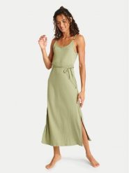 Banana Moon Sukienka letnia Yaquina Amaria MGC27 Zielony Regular Fit. Zielone sukienki damskie Banana Moon, na lato, l, bez wzorów, z wiskozy, bez kołnierzyka, bez ramiączek. Za 459.99 zł.