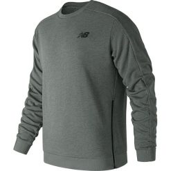 Bluza w kolorze szarym. Czarne bluzy męskie New Balance, m, bez wzorów, bez ramiączek, bez kaptura. W wyprzedaży za 159.95 zł.