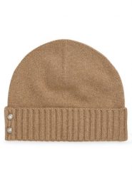 LAUREN RALPH LAUREN Czapka 454P04510002 Beżowy. Brązowe czapki damskie Lauren Ralph Lauren, na zimę, bez wzorów, z wełny. Za 379.99 zł.