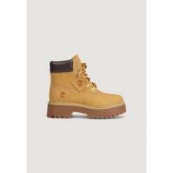 Buty alpinistyczne Kobieta TIMBERLAND 6 IN LACE WATERPROOF BOOT. Brązowe obuwie trekkingowe damskie Timberland, ze skóry, bez zapięcia. Za 828.99 zł.