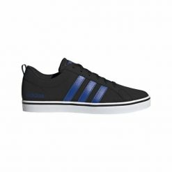 Buty męskie trampki sportowe Adidas VS PACE. Czarne buty sportowe męskie Adidas, bez wzorów, casualowe, bez zapięcia. W wyprzedaży za 179.00 zł.