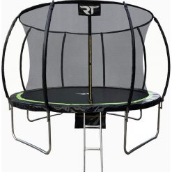 Trampolina REA TAPE 12' okrągła z siatką, drabinką oraz torbą na buty. Czarne torby sportowe męskie REA TAPE, bez wzorów, duże. W wyprzedaży za 1,549.00 zł.