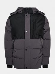 INDICODE Kurtka zimowa Titan 15-755 Szary Regular Fit. Szare kurtki męskie INDICODE, na zimę, m, bez wzorów, z syntetyku, bez kaptura. Za 439.99 zł.
